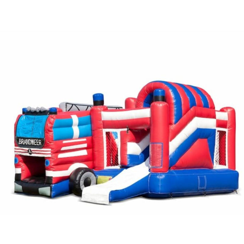 Car Themes Commercial Inflatable Bouncer Jumping Castles Inflatable Bounce House With Dry Slide