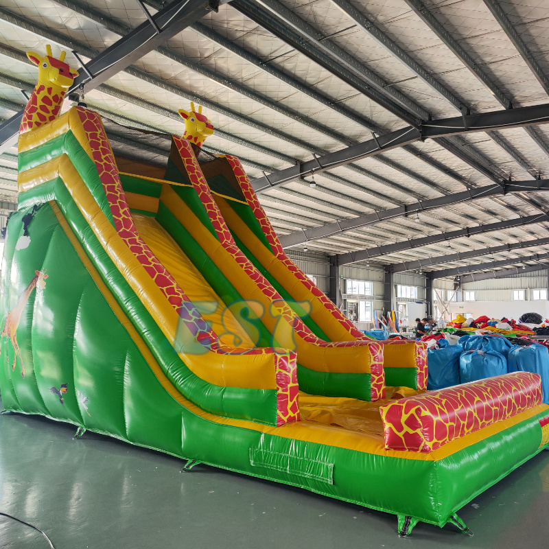 Playground toys commercial inflatable bouncer air jumping bouncing castles inflatable slide