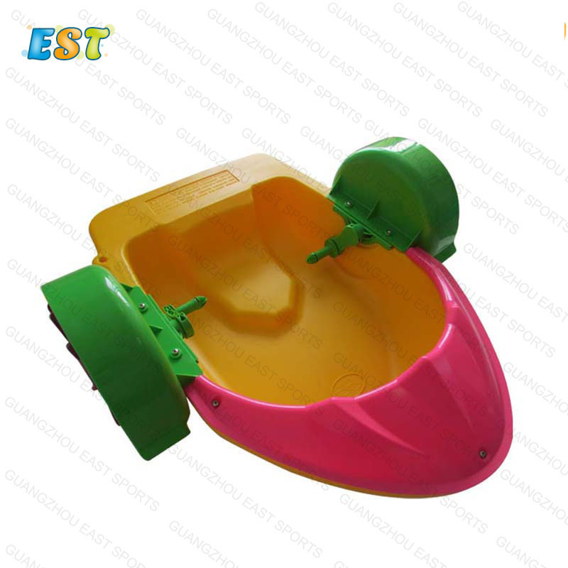 Guangzhou sale paddle boat pedal wheel boat for one person