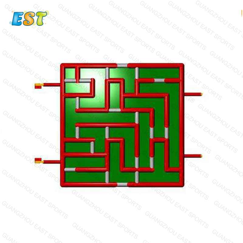 Commercial Custom Blow Up Labyrinth Haunted House Inflatable Maze Haunted Castle Maze for Sale