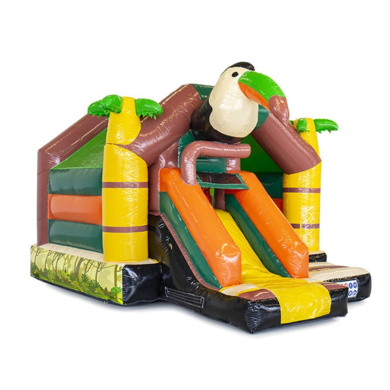 Castillo inflable comercial combo castillo para saltar casa de rebote con tobogan inflable