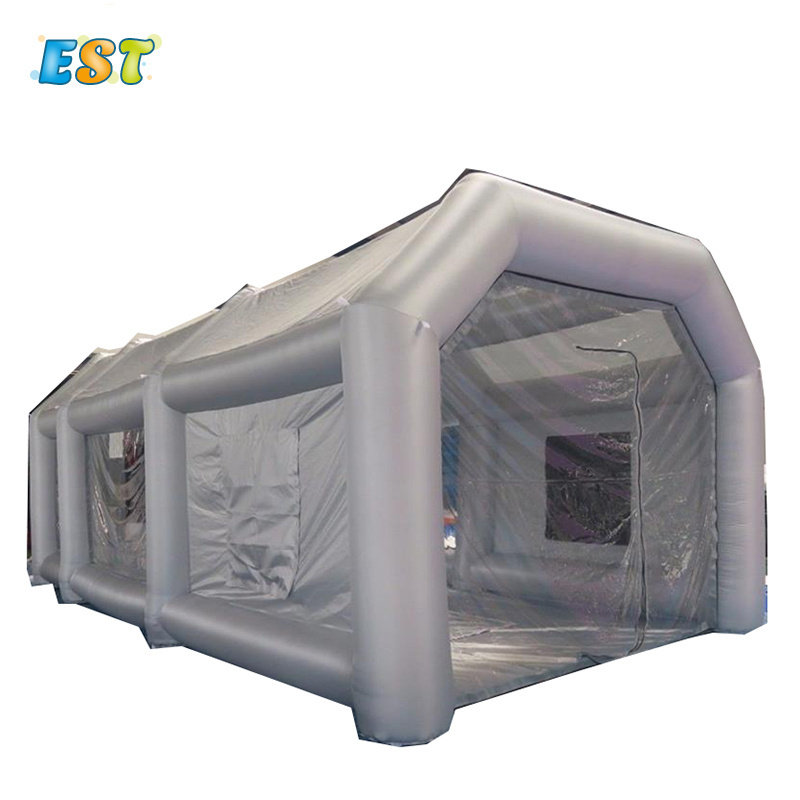 New Arrival Outdoor Inflatable Spray Booth Car Spray Paint Booth Inflatable Paint Booth Tent Car Painting Paint BH-804 2 Years