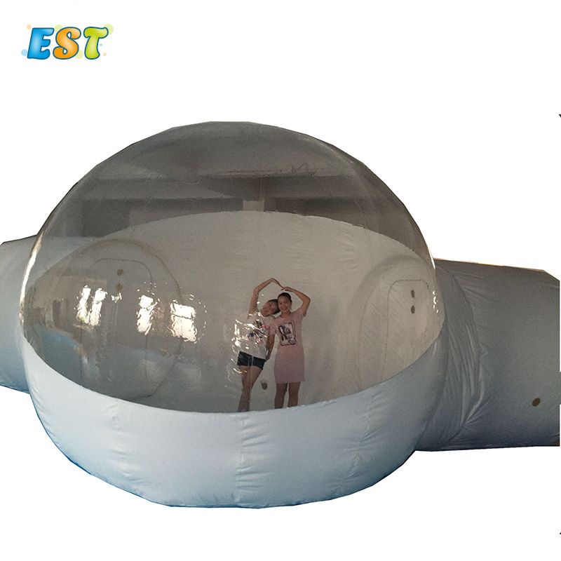 Commercial Outdoor inflatable transparent bubble tent inflatable dome hotel tent