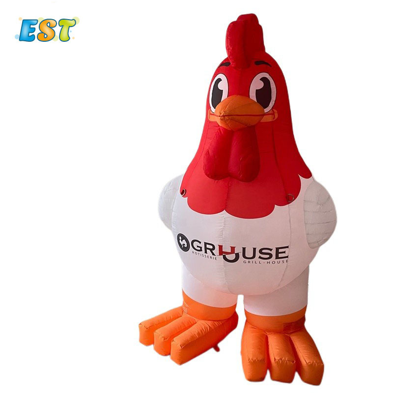 2023 Hot sale inflatable chicken giant inflatable chicken for advertising