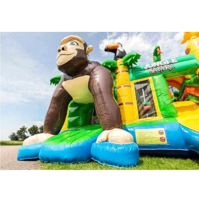 Commercial Wholesale Monkey Jumping House Inflatable Jumping Bouncy Castle Gonflable Combo Bounce House