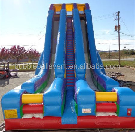 8m Hight PVC Large Used Inflatable Adult Water Slide for Sale Repair Kits for Free, Blower for Sale Custom Logo Printed 2 Years