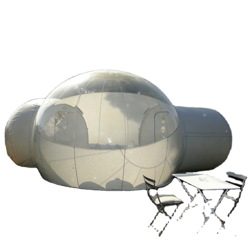 Commercial Outdoor inflatable transparent bubble tent inflatable dome hotel tent