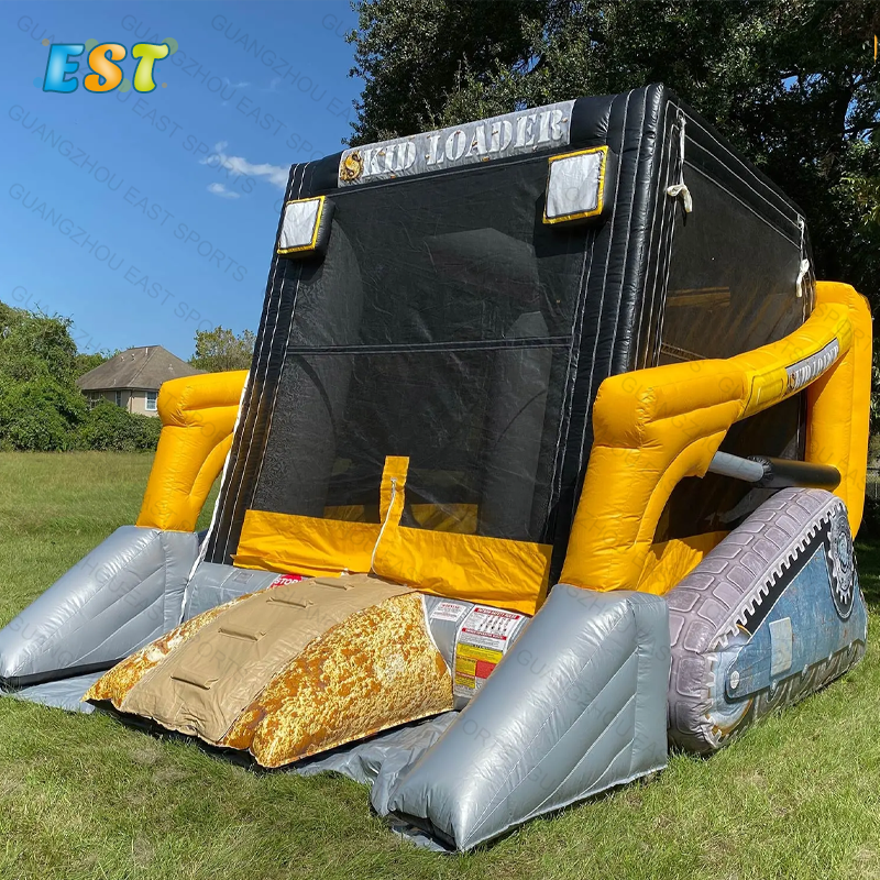 Commercial inflatable bouncer bouncy castle inflatable Monster Truck bounce house with slides