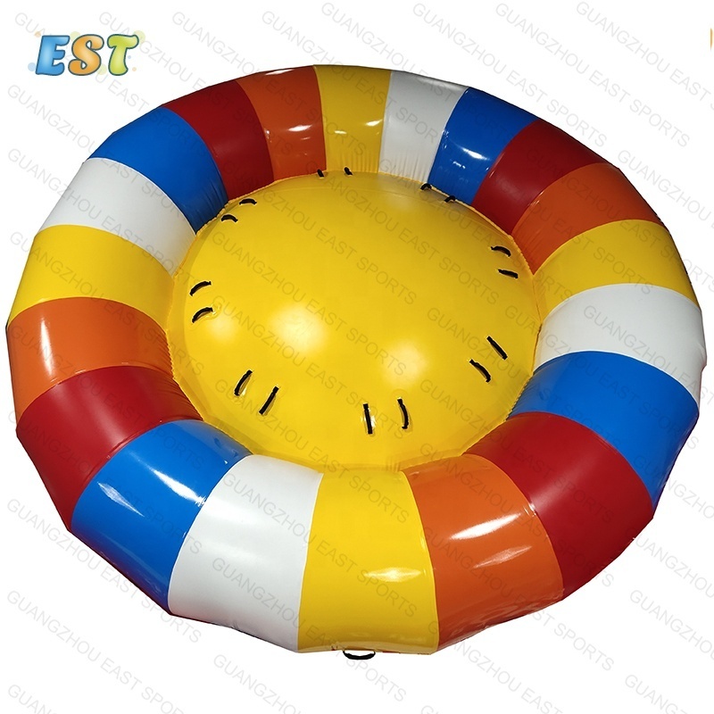 Inflatable Water Spinner Gyro Water Motorized Toys Disco Boat for sale