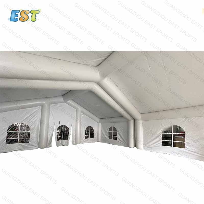 Wedding Party White 10x10m Giant Inflatable Church Tent for Events Big Tent Inflatable Outdoor