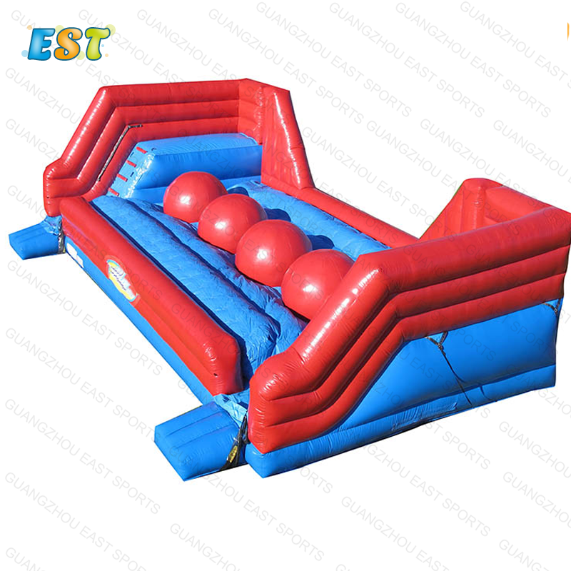 Crazy Sports Interactive Games Inflatable Big Baller Wipeout Course Challenge game Inflatable Wipeout Jumping Baller