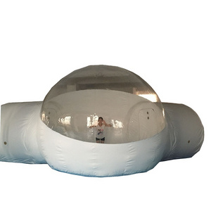 Commercial Outdoor inflatable transparent bubble tent inflatable dome hotel tent