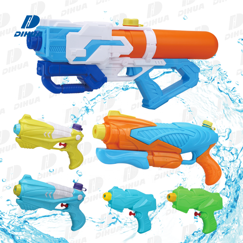 Large Water Gun Boys Outdoor Summer Game High Capacity Multi-style Family Water Gun Children Playing Set 6PCS