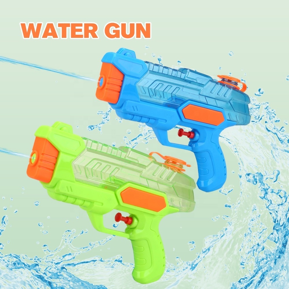 Water Pistol Wholesale Colorful Mini Transparent Small Water Gun Children Outdoor Battle Shooting Cheap Water Gun for Kids