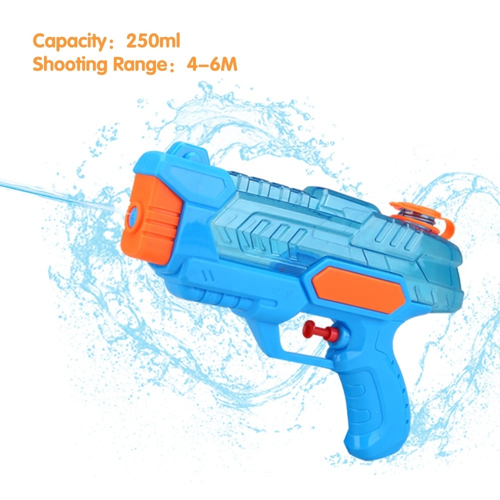 Water Pistol Wholesale Colorful Mini Transparent Small Water Gun Children Outdoor Battle Shooting Cheap Water Gun for Kids