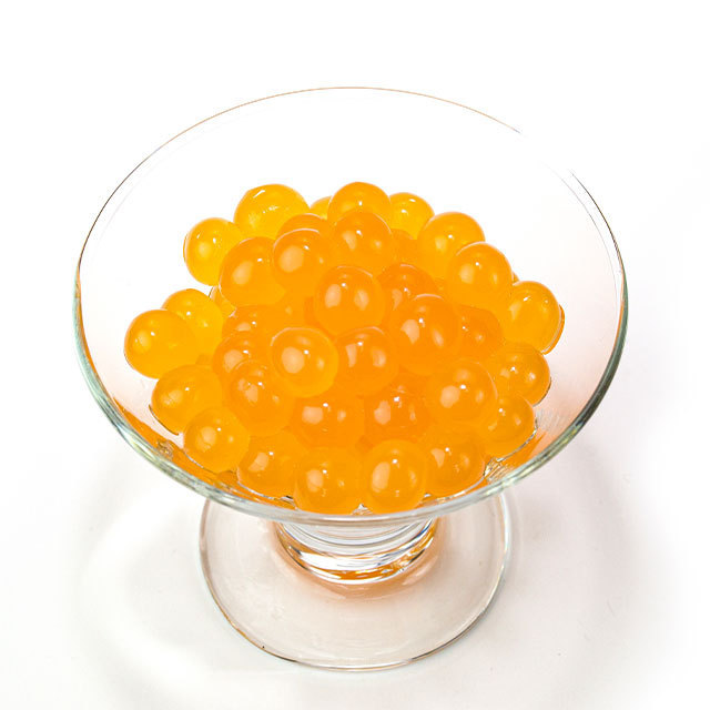 Taiwan Good Quality Passionfruit Popping Boba Tapioca Pearl