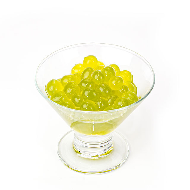 Taiwan Good Quality Green Apple Popping Boba Tapioca Pearl bubble tea supplies