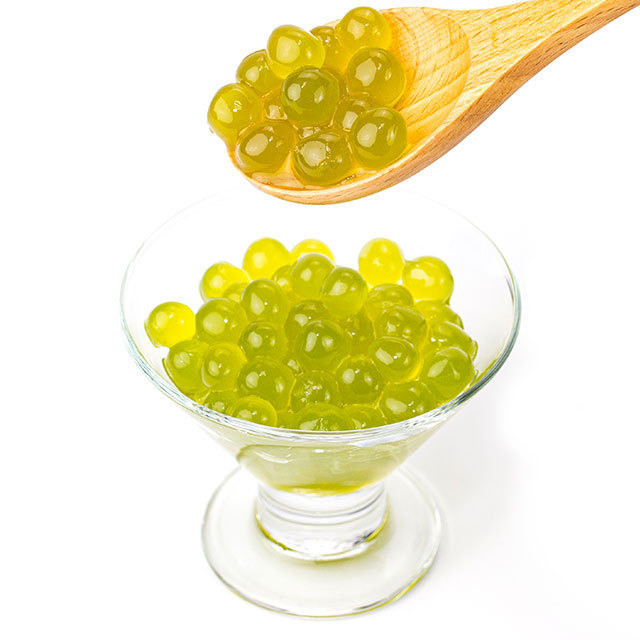 Taiwan Good Quality Green Apple Popping Boba Tapioca Pearl bubble tea supplies