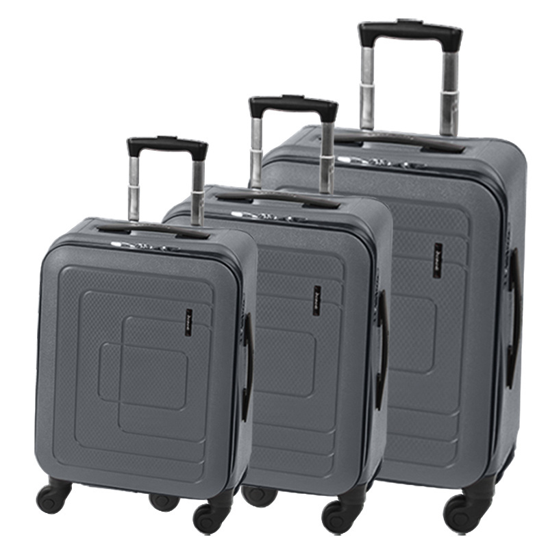 20 24 28 inch PP Trolley Luggage with Spinner Wheels 3 PCS Luggage Sets factory wholesale hot sale zipper suitcase with TSA lock