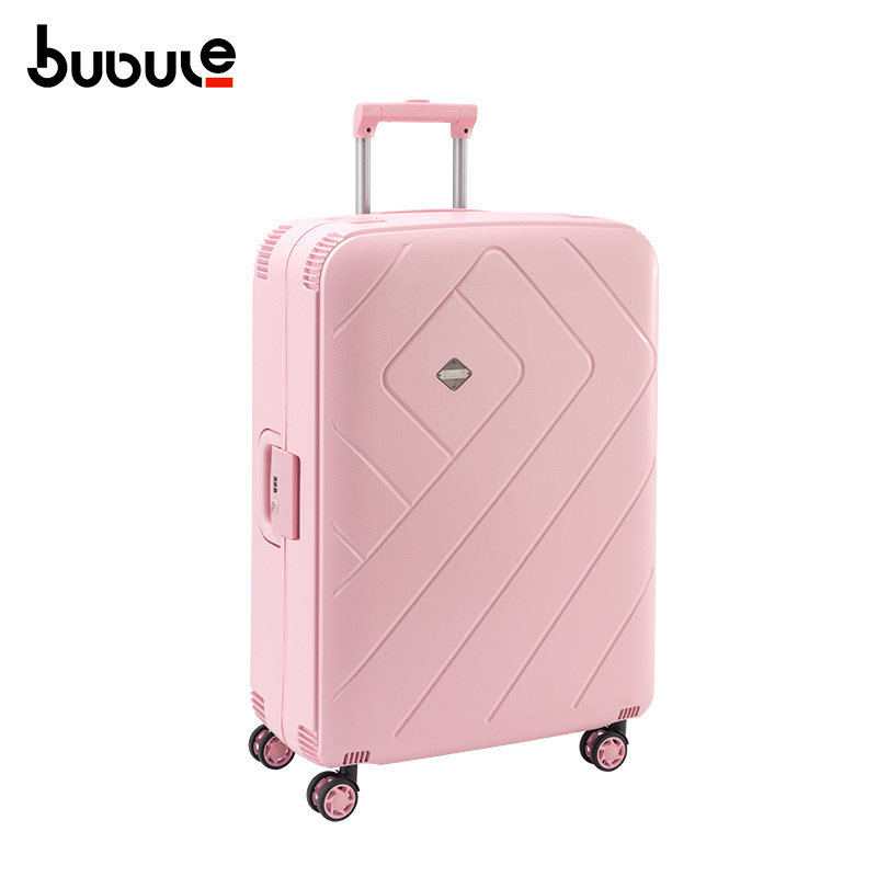 PP luggage bag travel 3 PCS trolly bag luggage sets with TSA lock 2023 fashion style carry suitcase