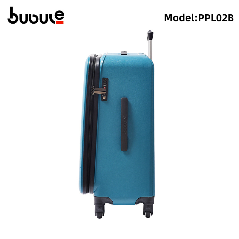 20 24 28 inch PP Trolley Luggage with Spinner Wheels 3 PCS Luggage Sets factory wholesale hot sale zipper suitcase with TSA lock