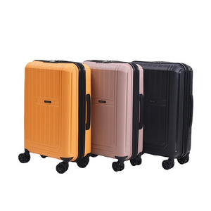 20 inch 24 inch 28 inch pp carry suitcase with TSA Combination Lock fashionable portable luggage travel trolley bag