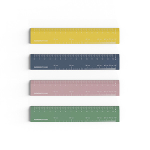 Fast delivery multi function ruler plastic drawing office school rulers for kids