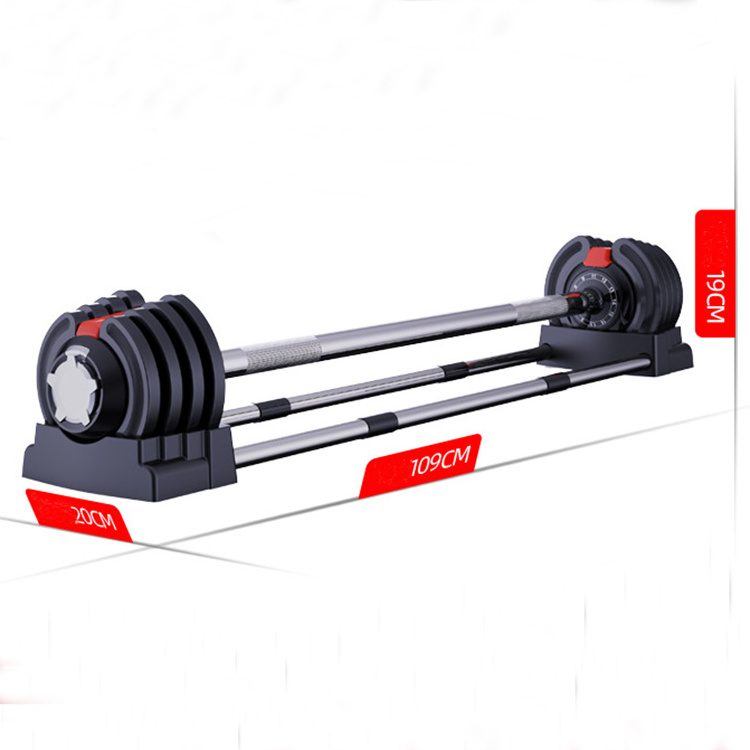 3 in 1 Adjustable Kettlebell Barbell Dumbbell Set