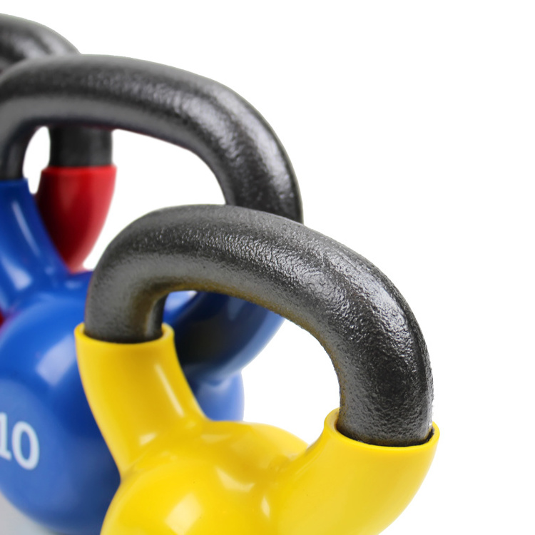 Cast Iron Vinyl Coated Kettlebell