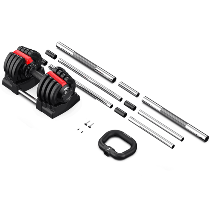 3 in 1 Adjustable Kettlebell Barbell Dumbbell Set