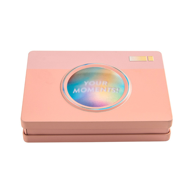 Wholesales Custom 80 x 58 x 14.5mm Child Proof Resistant Metal Packaging Box Airtight Gift Metal Tins Boxes