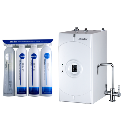 [ Taiwan Buder ] 4L Under Sink Instant Quick Hot Water Dispenser with Classic Dual Tap