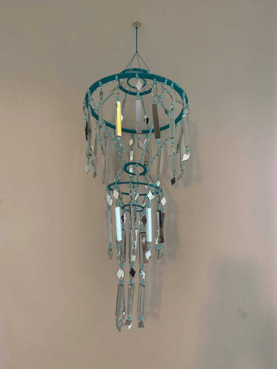 Wholesale Glass Wind Chime for Indoor Home Decoration