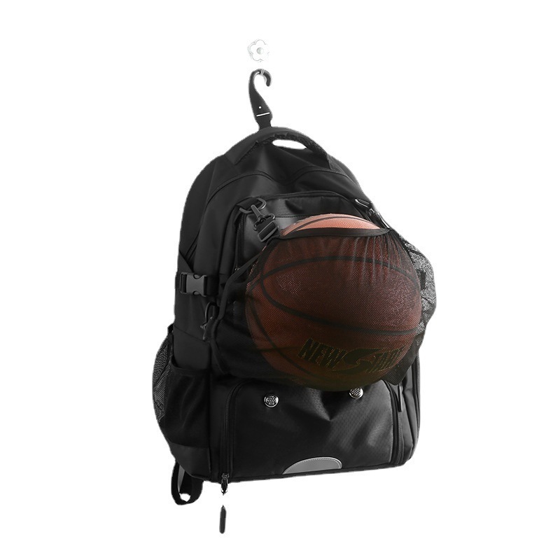 Basketball bag Waterproof outdoor football bag Large capacity student backpack Individual shoe storage