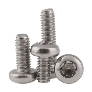 stainless steel pan head anti theft screw