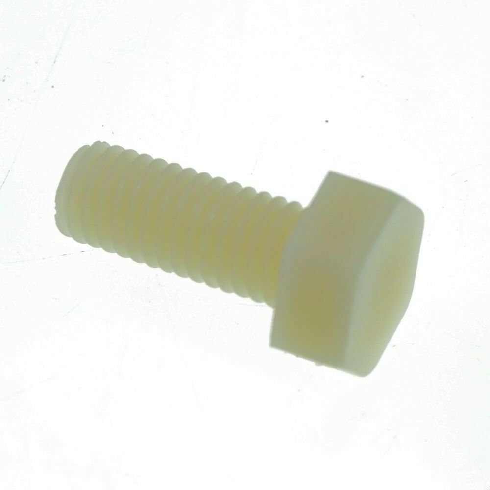 DIN933 931 plastic nylon hex bolt