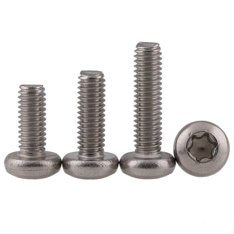 stainless steel pan head anti theft screw