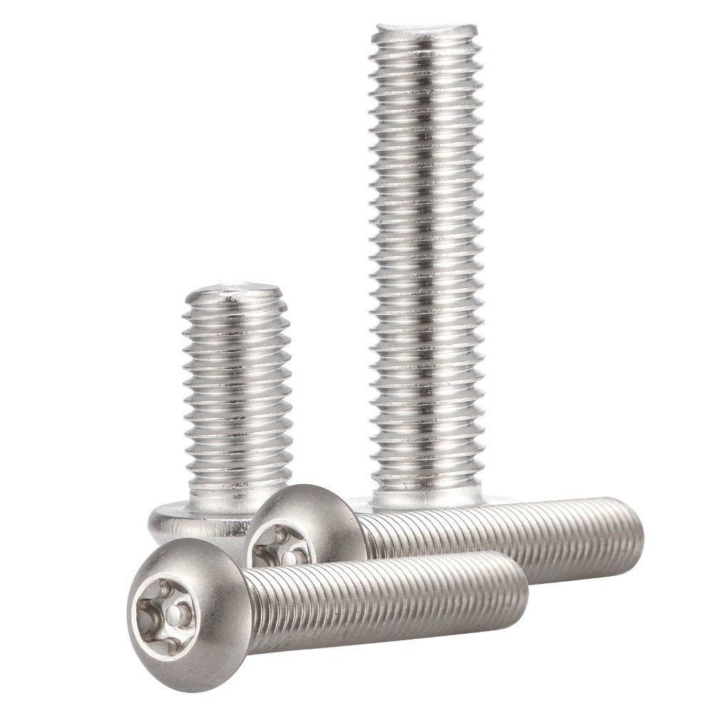 stainless steel pan head anti theft screw