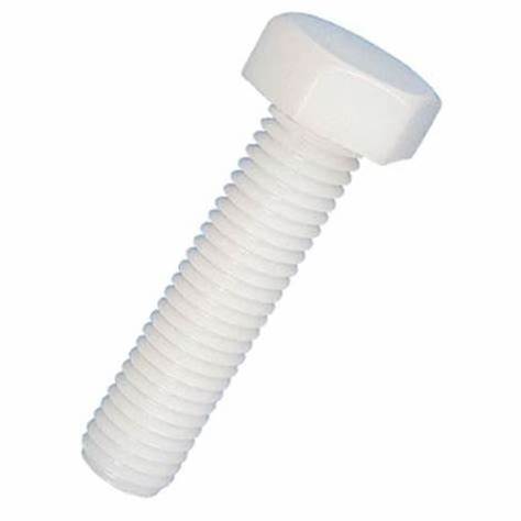 DIN933 931 plastic nylon hex bolt