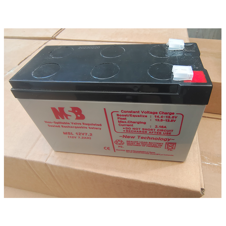 Elevator battery MSL 12-7.2 12V 7.2AH for OT elevator control cabinet