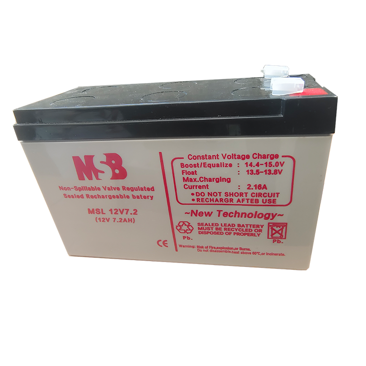 Elevator battery MSL 12-7.2 12V 7.2AH for OT elevator control cabinet