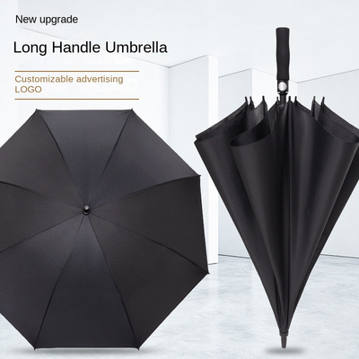 Automatic Golf Umbrella Wholesale 27 Inch Large Windproof Logo Printing custom Straight Umbrella