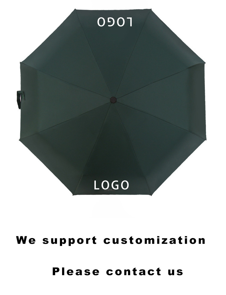 compact 3 folding uv automatic umbrella for rain windproof sun parasol umbrella Custom umbrella with logo prints