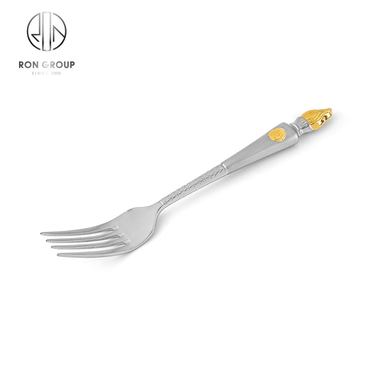 popular hotel restaurant buffet wedding flatware dinner spoon and fork knife cutlery sets luxury high quality stainless steel