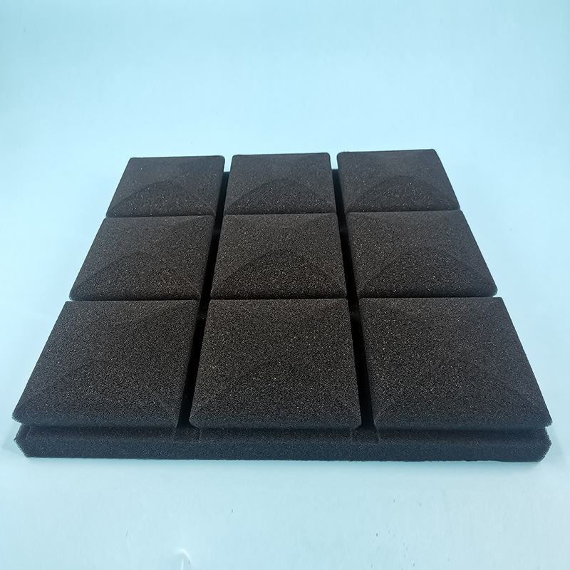 Bufu Top-Notch High Density Fireproof 12 inch Acoustic Foam Panels for Soundproofing