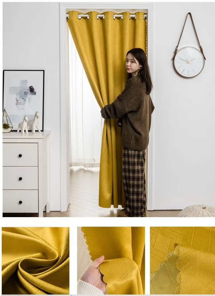 Irini Windproof and Soundproof Weather-Resistant Thermal Insulated Curtains for Home