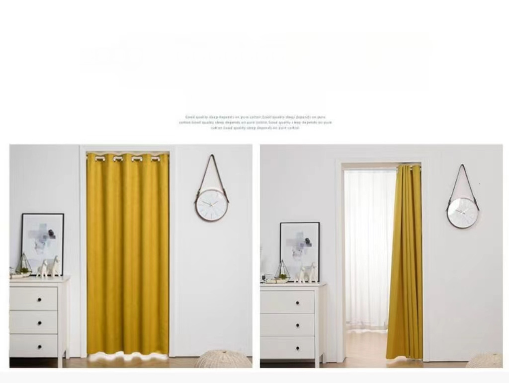 Irini Windproof and Soundproof Weather-Resistant Thermal Insulated Curtains for Home