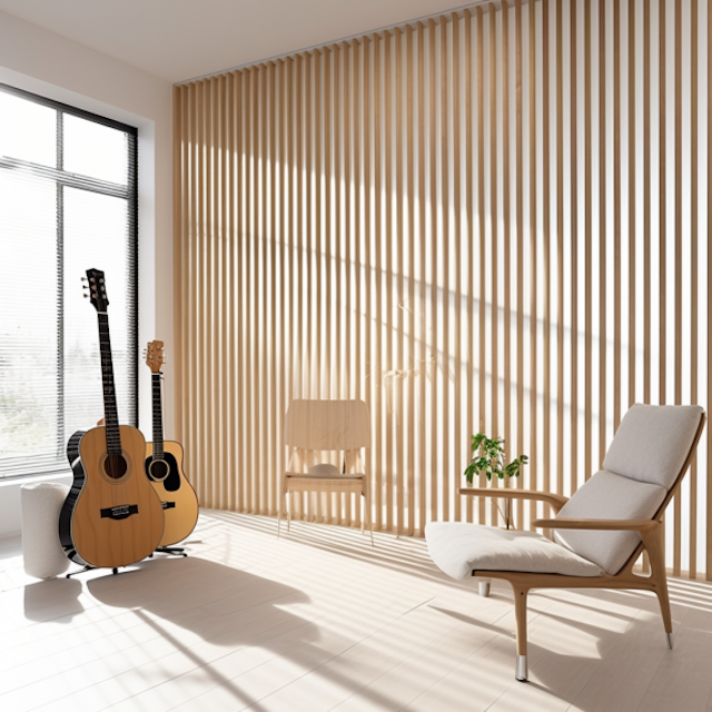 Bufu MDF Polyester Fiber Wood Flame Retardant Sound Absorbing Acoustic Panels for Wall Decoration