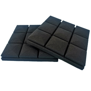 Bufu Top-Notch High Density Fireproof 12 inch Acoustic Foam Panels for Soundproofing