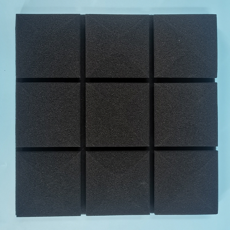 Bufu Top-Notch High Density Fireproof 12 inch Acoustic Foam Panels for Soundproofing